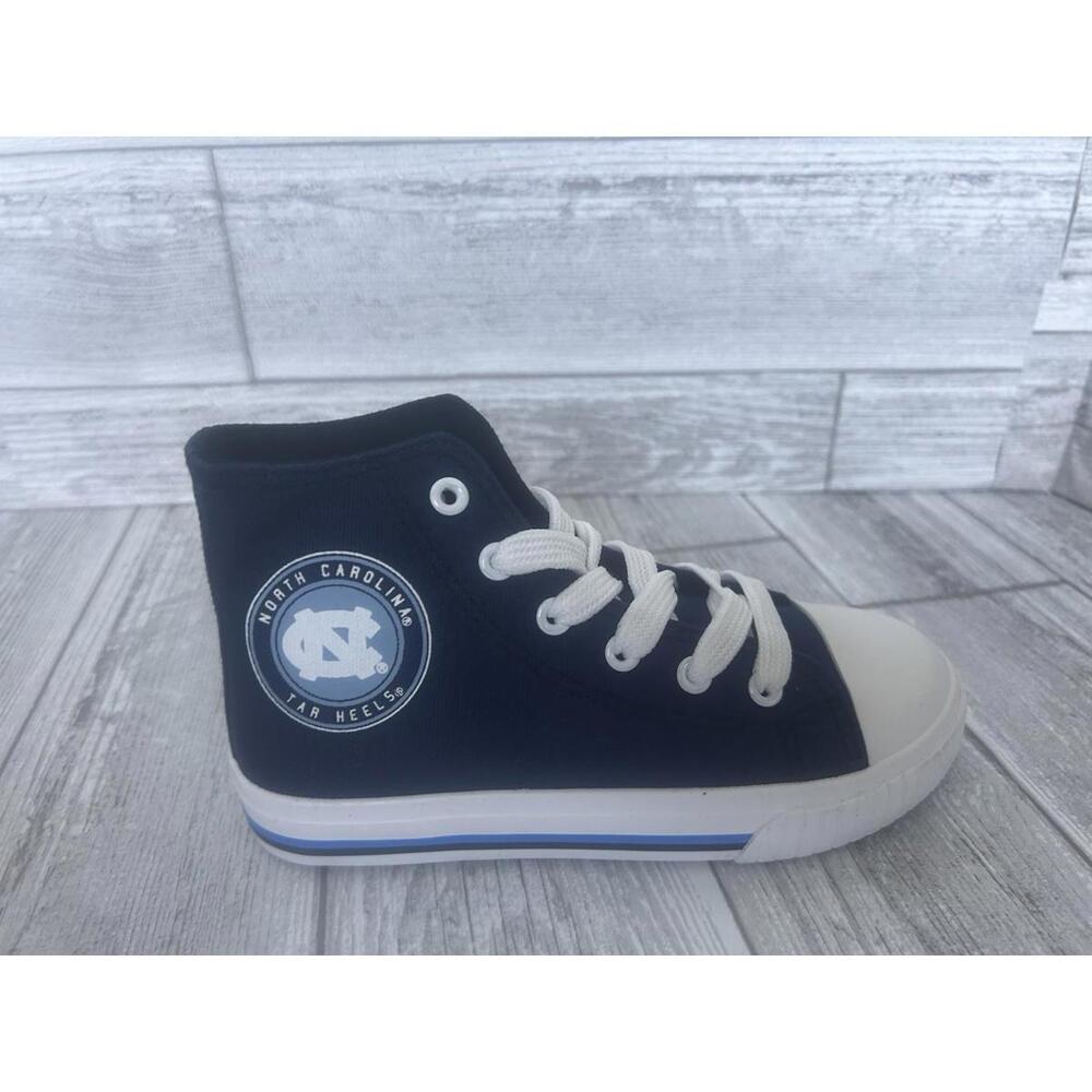 North Carolina Tar Heels FOCO Youth 13-1 High Top Canvas Shoe